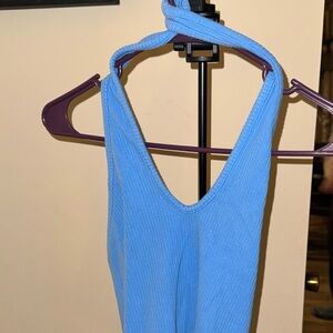 American Eagle Outfitters Sky Blue Top